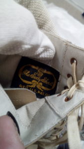 Edwardian boot tag