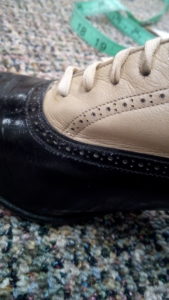 Edwardian boot detailing