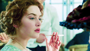 Rose Dawson smoking- Titanic